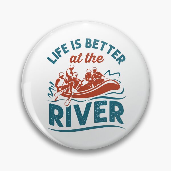 Item preview, Life Is Better at the River Whitewater Rafting designed and sold by jaygo.