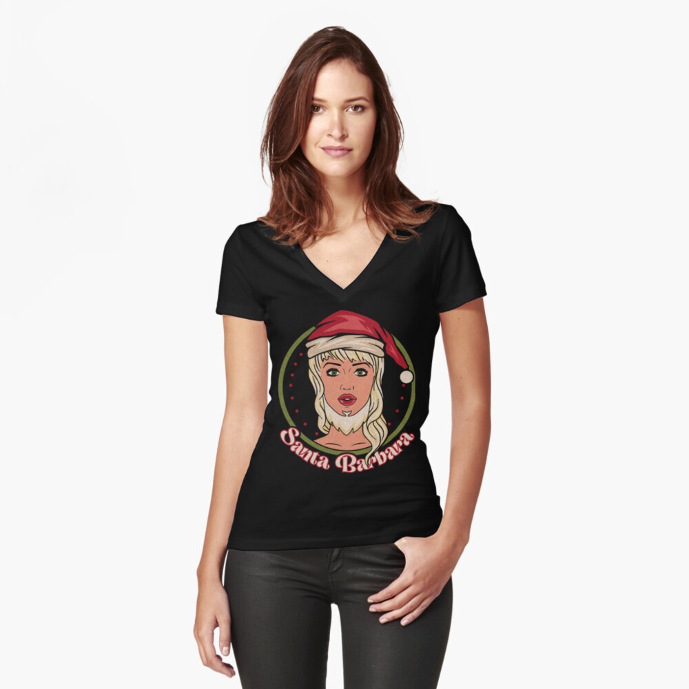 Item preview, Fitted V-Neck T-Shirt designed and sold by v-nerd.