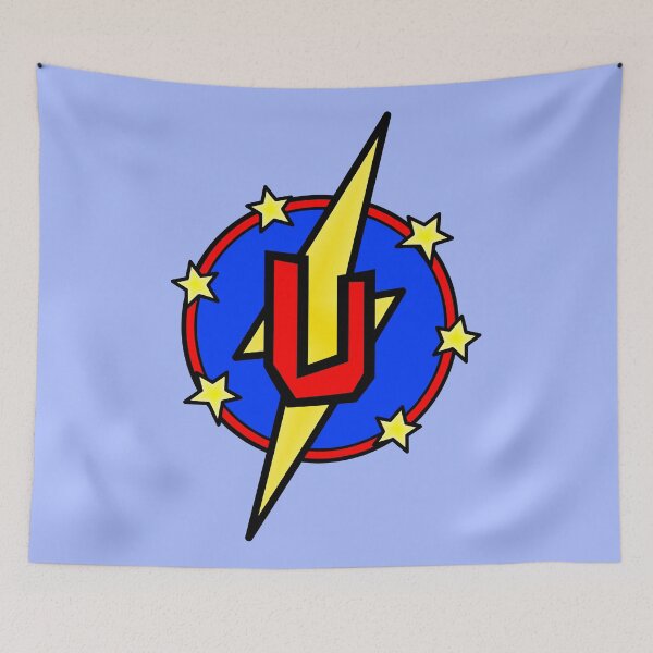 Item preview, Super Letter U - Superhero designed and sold by AMagicalJourney.