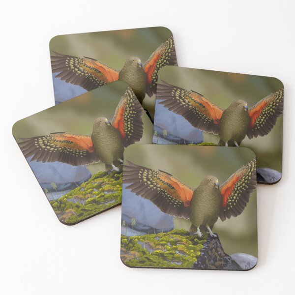 Item preview, Kea Parrot Print designed and sold by Kindahawkward.