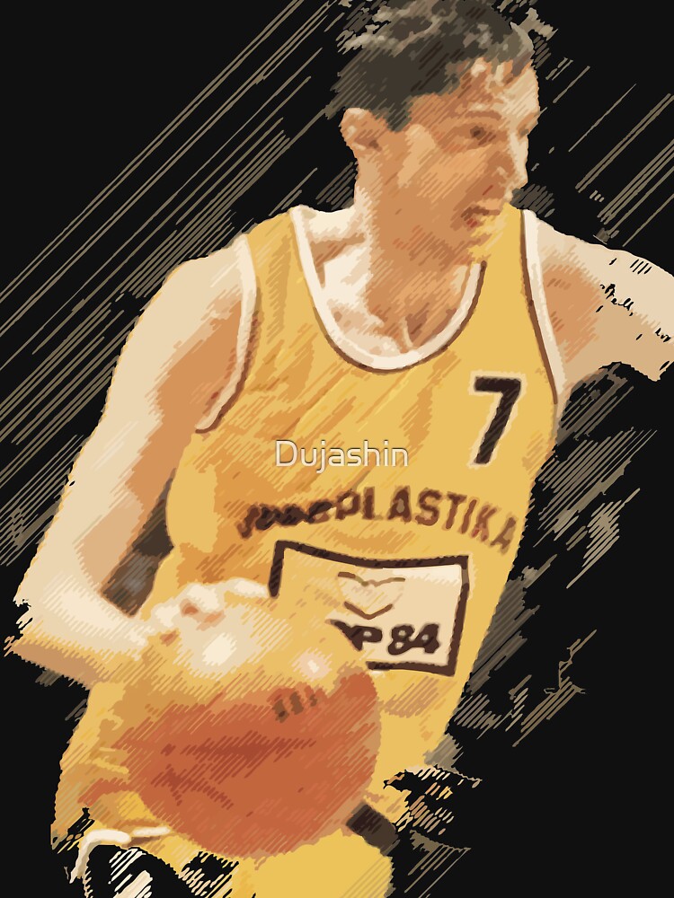 Toni Kukoc Croatian basketball sensation in Chicago Bulls and Pink Panther  of the NBA