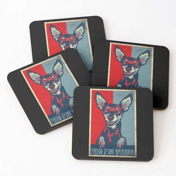 Item preview, Min Pin Mama Cute Miniature Pinscher Dog Mom Girls Gift designed and sold by Africanob.