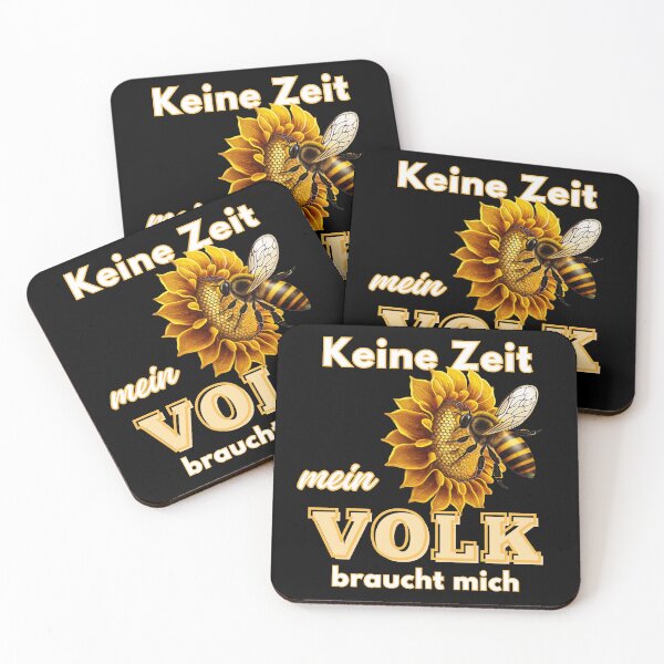 Artikelvorschau, Keine Zeit mein Volk braucht mich Biene Imker Sonnenblume entworfen und verkauft von Kentala.