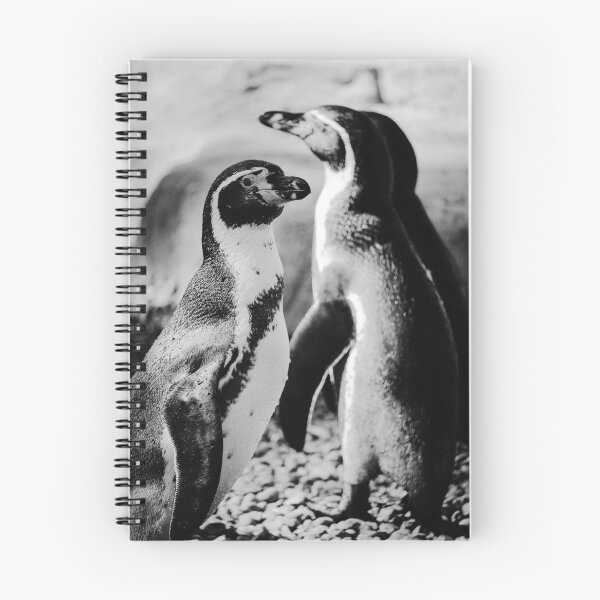 Item preview, Humboldt Penguins Black and White Vertical Nature Beauty designed and sold by eddiebarronshop.