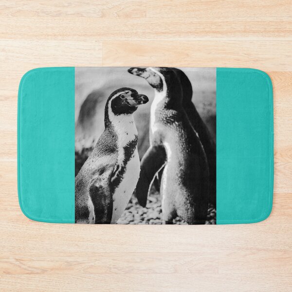 Item preview, Humboldt Penguins Black and White Vertical Nature Beauty designed and sold by eddiebarronshop.