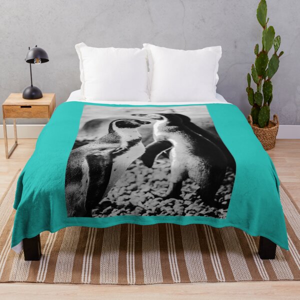 Item preview, Humboldt Penguins Black and White Vertical Nature Beauty designed and sold by eddiebarronshop.