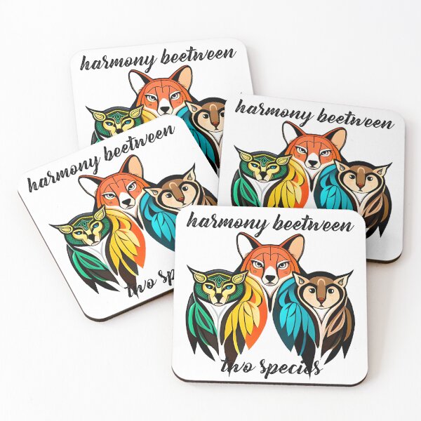 Item preview, The wisdom of the owl and the cunning of the fox, together in a t-shirt designed and sold by Designsmaxi.
