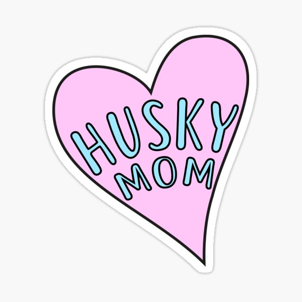 Husky Mom Sticker