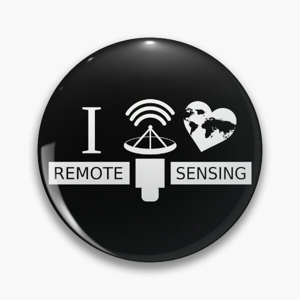 Item preview, I Love Remote Sensing (Black T-Shirts) designed and sold by CyclopsDesigns.