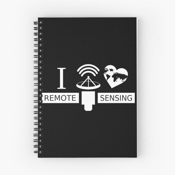 Item preview, I Love Remote Sensing (Black T-Shirts) designed and sold by CyclopsDesigns.