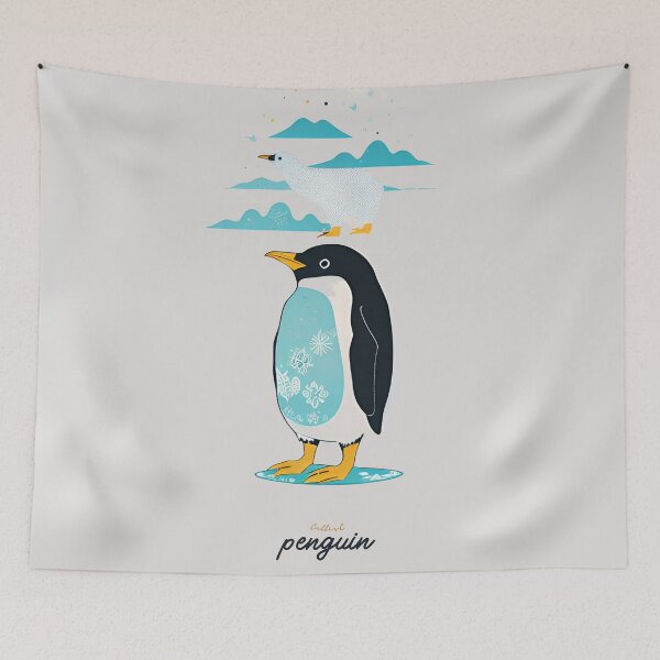 Item preview, VIntage Penguin By CallisC Arts designed and sold by CallisC-Arts.