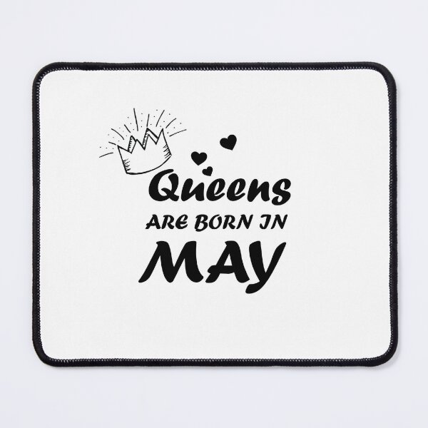 Item preview, QUEENS ARE BORN IN MAY designed and sold by Ultimatedezign.