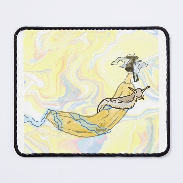 Item preview, Cute Banana Slug Melted Backgroud designed and sold by MandaScribbles.