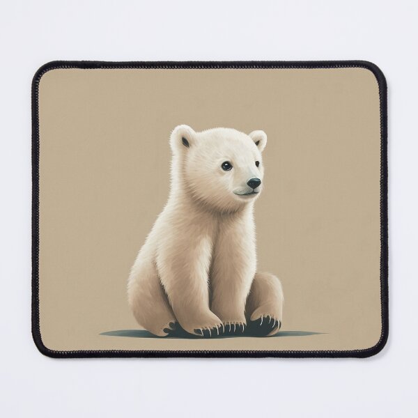 Item preview, Simple cute polar bear cub art design designed and sold by Feluceo.