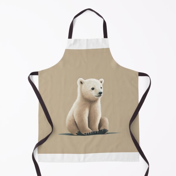 Item preview, Simple cute polar bear cub art design designed and sold by Feluceo.
