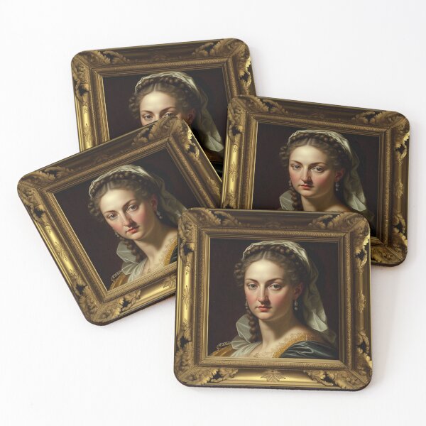 Item preview, Gold Frame of a Renaissance Queen designed and sold by AxeWave.