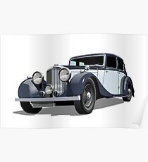 Vintage car Poster