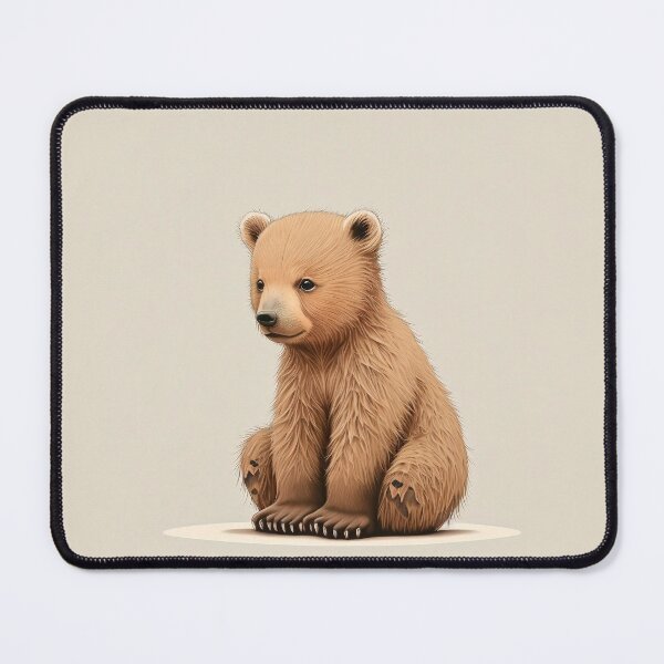 Item preview, Baby bear cub simple art design designed and sold by Feluceo.