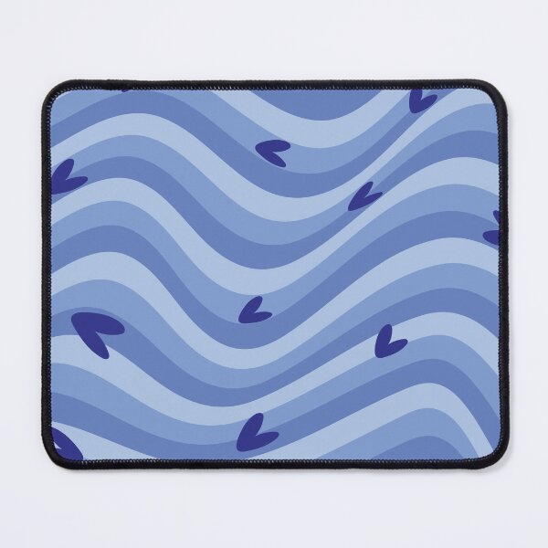 Item preview, Blue heart pattern designed and sold by Teliiia.