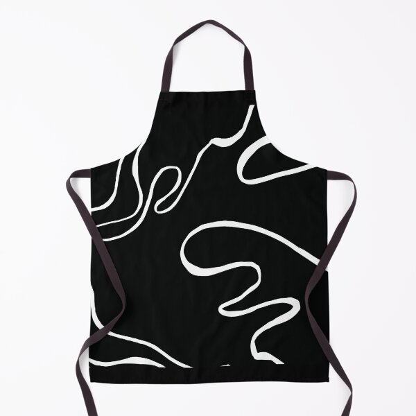 Item preview, Abstract Curvy Lines Black | Part of the Scandinavian Edit designed and sold by IvoryNordic.