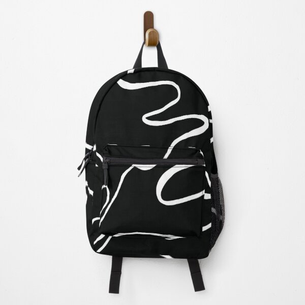Item preview, Abstract Curvy Lines Black | Part of the Scandinavian Edit designed and sold by IvoryNordic.