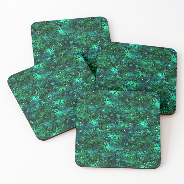 Item preview, Green sparkle camo designed and sold by LukomiArt.