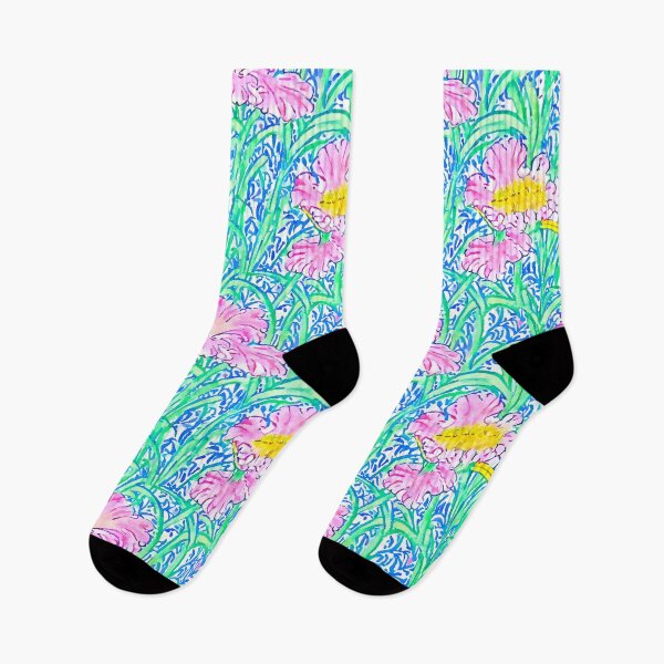 Item preview, Modern take on William Morris watercolor seamless design designed and sold by SophieClimaArt.