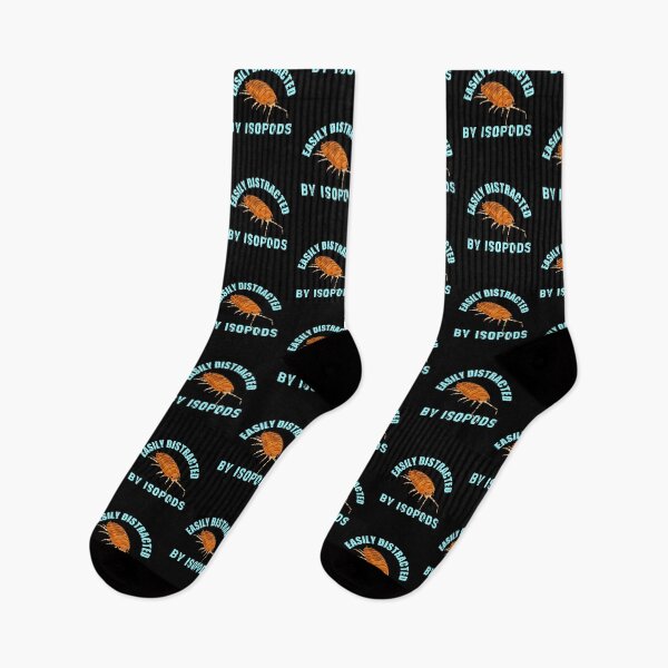 Item preview, Easily Distracted by Isopods Powder Orange designed and sold by Zurickdesigns.