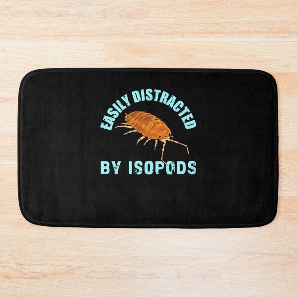 Item preview, Easily Distracted by Isopods Powder Orange designed and sold by Zurickdesigns.