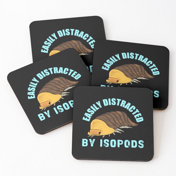 Item preview, Easily Distracted by Isopods Rubber Ducky designed and sold by Zurickdesigns.