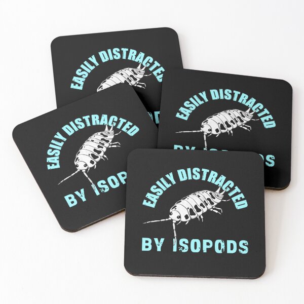 Item preview, Easily Distracted by Isopods Dairy Cows designed and sold by Zurickdesigns.