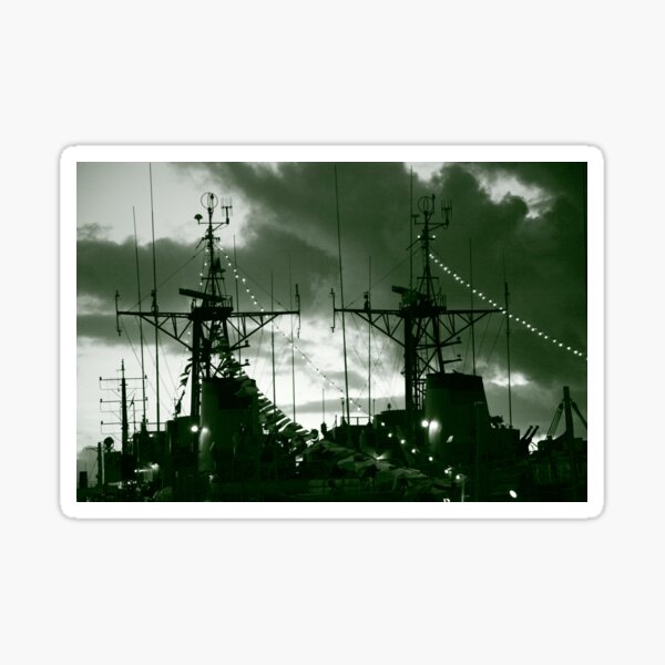 Item preview, Warships at twilight designed and sold by Gaspar Avila.
