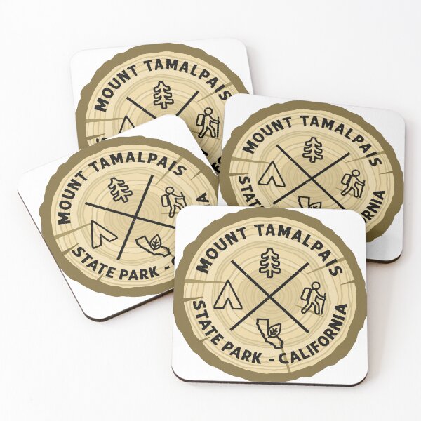 Item preview, Mount Tamalpais State Park California Log Slice designed and sold by VanyaKar.