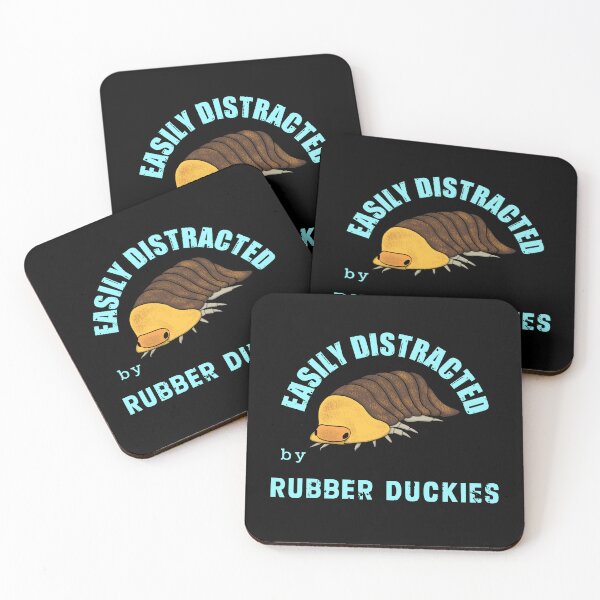Item preview, Easily Distracted by Rubber Duckies Isopods designed and sold by Zurickdesigns.