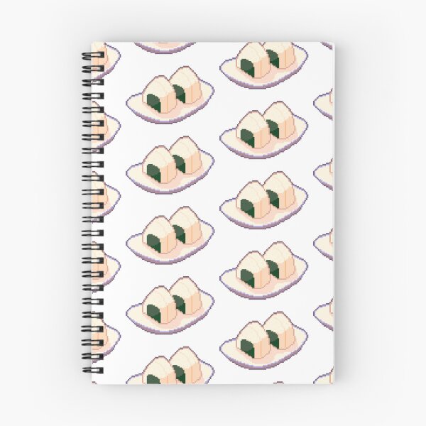 Item preview, Onigiri on a Plate Pixel Art designed and sold by Pixelification.