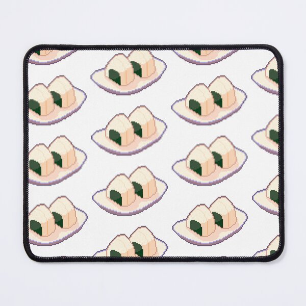 Item preview, Onigiri on a Plate Pixel Art designed and sold by Pixelification.