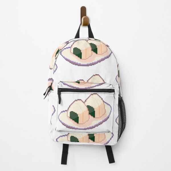 Item preview, Onigiri on a Plate Pixel Art designed and sold by Pixelification.