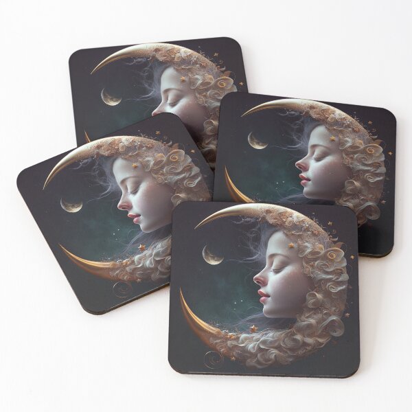 Item preview, The Woman and The Moon designed and sold by Juliascutecornr.