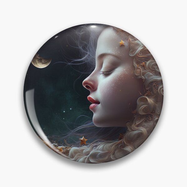 Item preview, The Woman and The Moon designed and sold by Juliascutecornr.