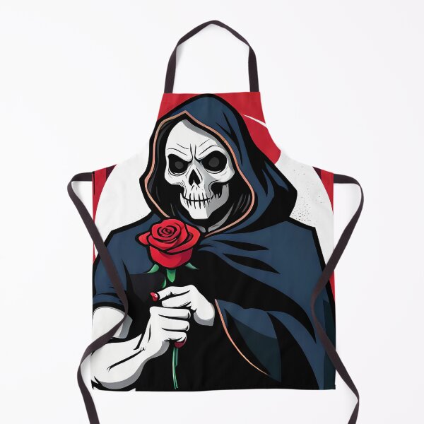Item preview, Death's Gentle Touch - The Grim Reaper Holding a Rose designed and sold by GalihDA.