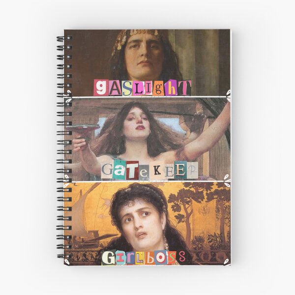 Item preview, Gaslight, Gatekeep, Girlboss Mythological Women designed and sold by classicassandra.