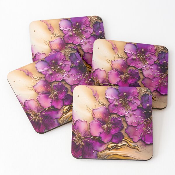 Item preview, Floral Fuchsia in purple designed and sold by AlinaSim.