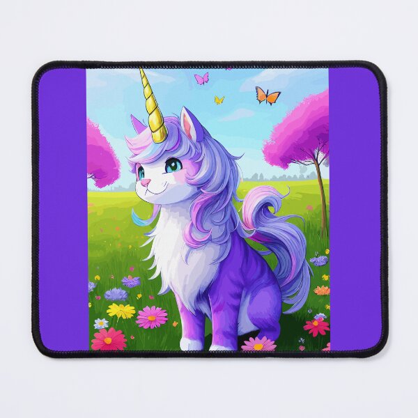 Item preview, Feline Magic: The Kawaii Cat-Unicorn designed and sold by Pickmash.