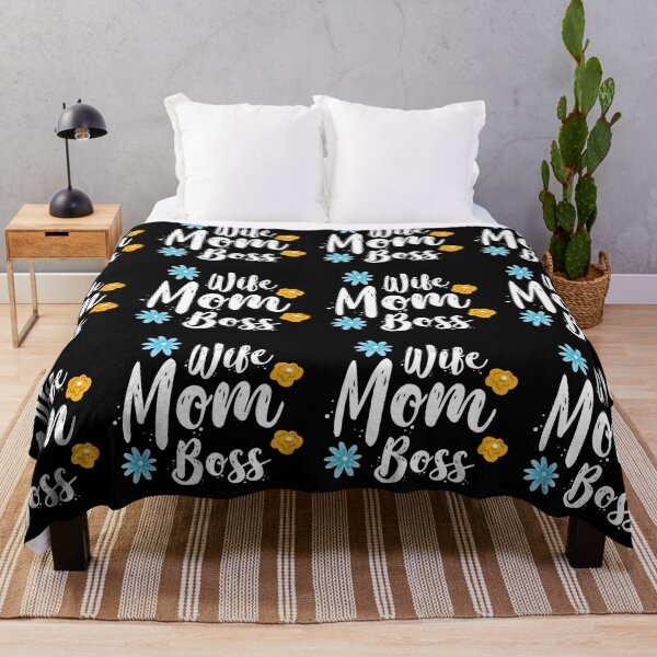 Artikelvorschau, Wife Mom Boss entworfen und verkauft von Stricely.