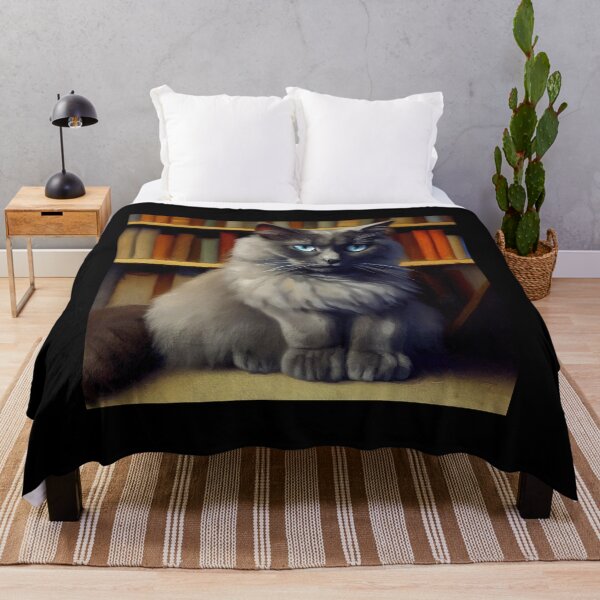 Item preview, Nebelung Cat  designed and sold by CrankyOldDude.