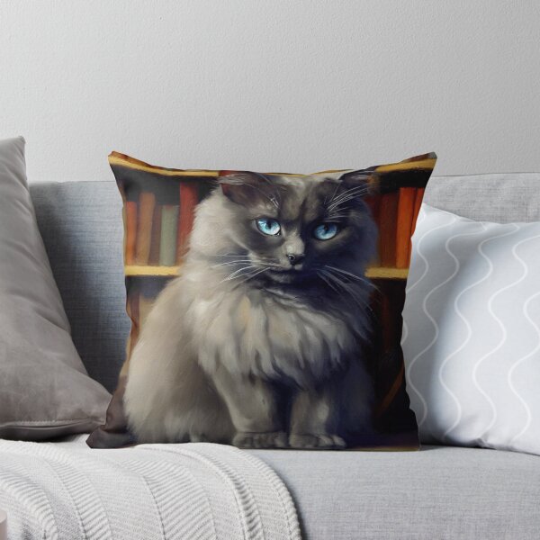 Item preview, Nebelung Cat  designed and sold by CrankyOldDude.