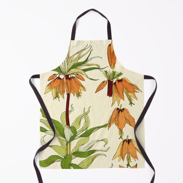 Item preview, French botanical flower plate - Maurice Verneuil - Couronne Imperiale designed and sold by Gardenlibrary.