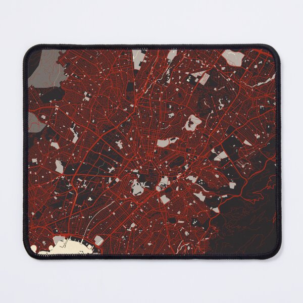 Item preview, Athens City Map of Greece - Vector designed and sold by deMAP.
