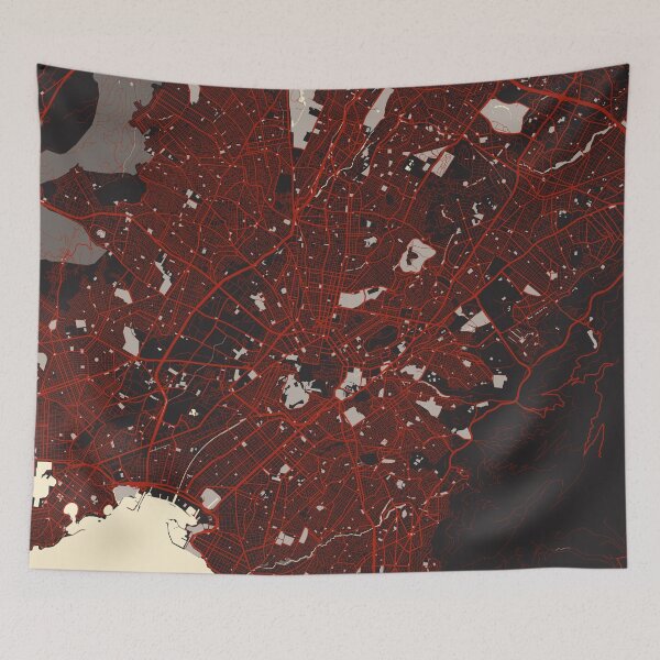 Item preview, Athens City Map of Greece - Vector designed and sold by deMAP.