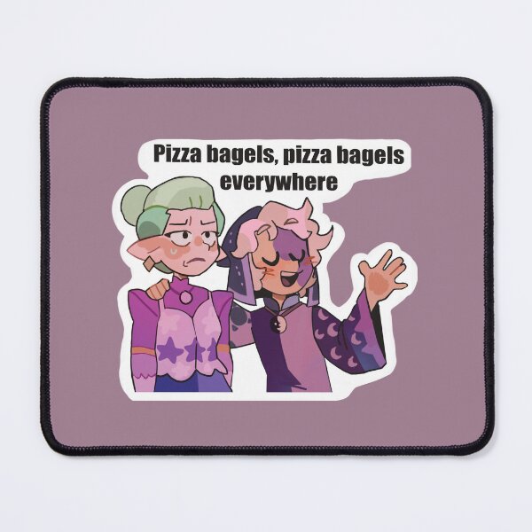 Item preview, The Collector and His Pizza Bagels designed and sold by TOHFZ-Elements.